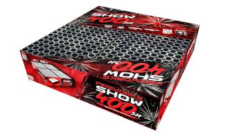 Pyrotechnika Kompaktný ohňostroj Fireworks Show 400 rán 25 mm