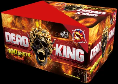 Pyrotechnika Ohňostroj Dead king 100rán 20mm 1ks