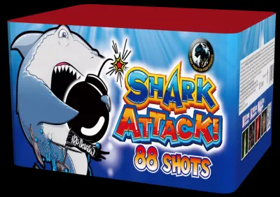 Pyrotechnika Ohňostroj Shark Attack 88rán 20mm 1ks