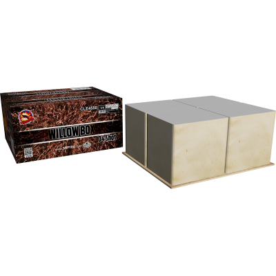 Pyrotechnika Ohnostroj Kompakt Willow box ohnostroj 104 rán