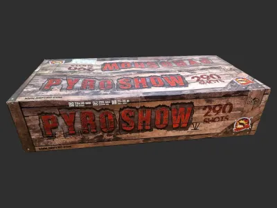 Pyrotechnika Ohnostroj Kompakt Pyroshow 290r 20-30mm
