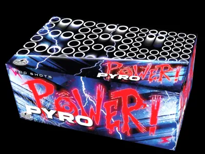 Ohňostroj Pyro Power 100rán 20-25-30mm 1ks