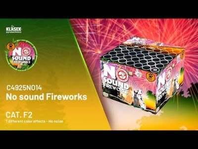 Pyrotechnika Kompaktný ohňostroj No sound Fireworks 49 rán / 25 mm