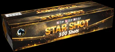 Pyrotechnika Ohňostroj Star shot 300 ran 20mm 1ks
