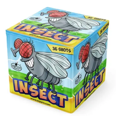 Pyrotechnika Ohňostroj Insect 36r 20mm 1ks