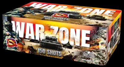 Pyrotechnika Ohňostroj War zone 150r 20mm 1ks