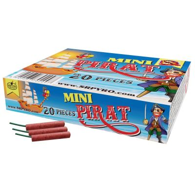 Pyrotechnika Petarda Mini Pirat 20ks