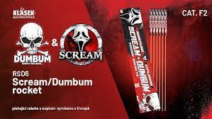 Raketa Dum bum Scream rocket 6ks