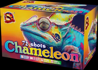 Pyrotechnika Ohňostroj Chameleon 72rán 25mm 1ks