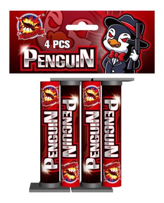 Pyrotechnika Pískajuce Fontány Penguin 4ks