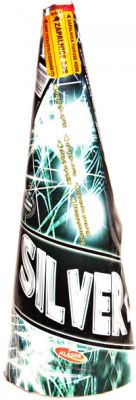 Pyrotechnika Ohňostrojová fontána Vulkán 1000 g silver 1 ks